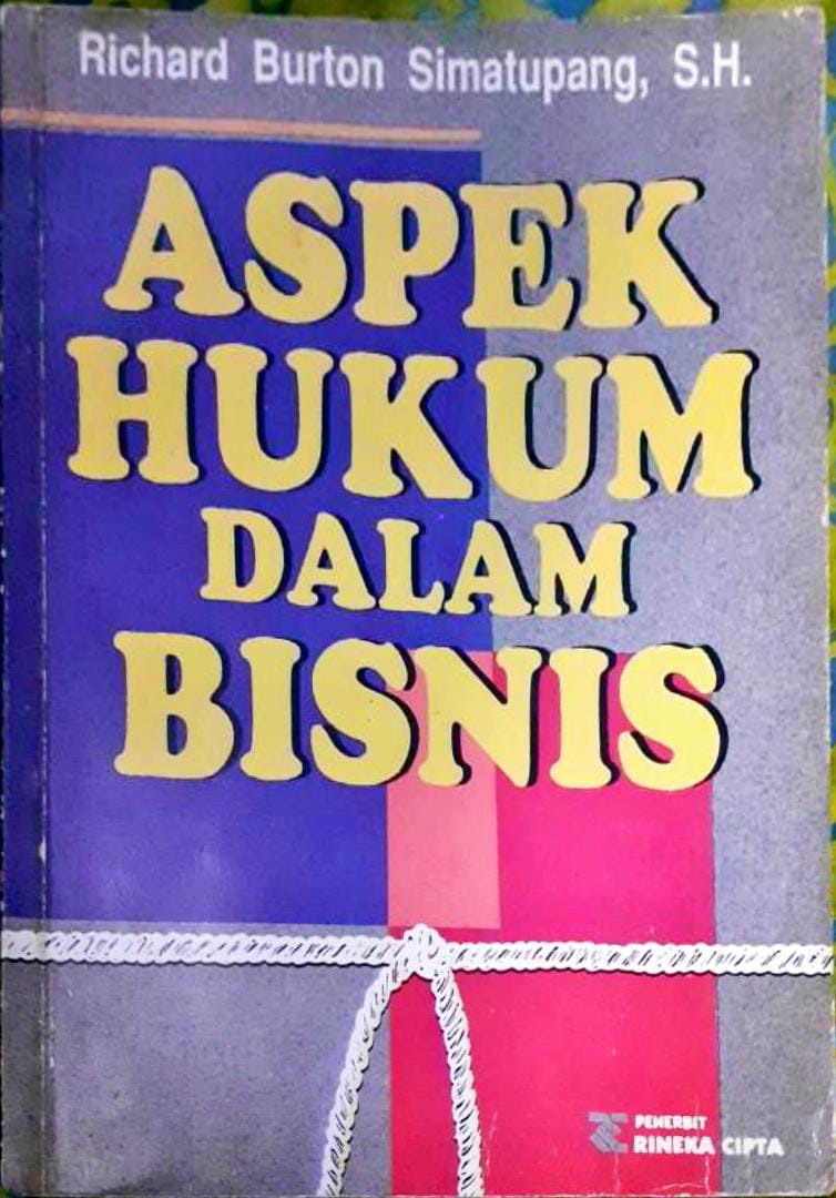 Cover of Aspek Hukum Dalam Bisnis